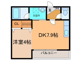 ｱﾍﾟﾙﾄ2.7の物件間取画像